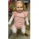 Jouet en peluche doux pour tout-petit 2 tailles Vervoltage Maddie Cute Girl Butter Root Hair