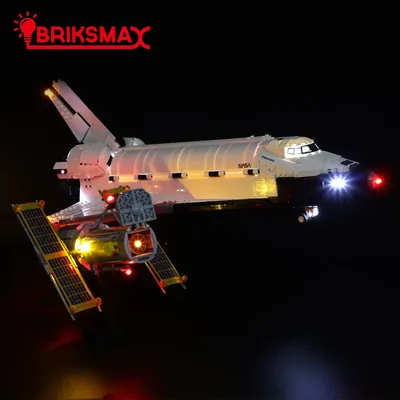BriksMax-Kit d'éclairage LED pour navette spatiale Discovery 10283 uniquement