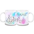 Tasse Melodie mit Name Keramik oder Kunststoff / Kindertasse / Tasse mit Name / Personalisierbar