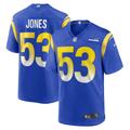 Men's Nike Ernest Jones Royal Los Angeles Rams Team Game Player Jersey