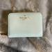 Kate Spade Bags | Kate Spade Leather Zip Around Card Holder | Color: Blue | Size: Os