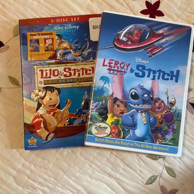 Disney Media | Lilo And Stitch Bundle | Color: Blue/Red | Size: Os