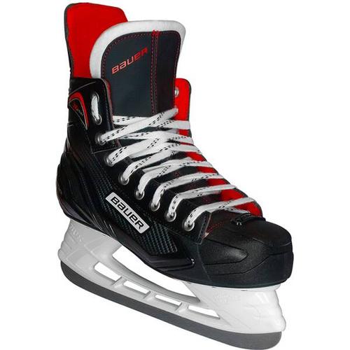 BAUER Herren Eishockeyschuhe Schlittschuh Vapor X250 – Sr., Größe 42 in schwarz-rot