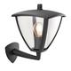 Endon 70695 Seraph Modern Contemporary Outdoor Garden Decorative Grey Dimmable Wall Light Fabric, Glass IP44 220-240V