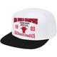 Chicago Bulls NBA Back To 93 Hardwood Classics Snapback By Mitchell & Ness - Weiß/Schwarz - Unisex