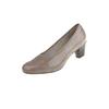Pumps LEI BY TESSAMINO "Carmen", Damen, Gr. 38, beige (braun), Synthetik, elegant, Schuhe, mit Reptilien-Prägung