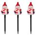 Northlight Seasonal Jolly Snowmen Christmas Pathway Markers 16" in White | 16 H x 3 W x 84 D in | Wayfair NORTHLIGHT YS93837