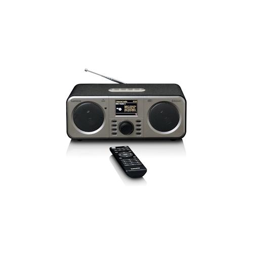 Lenco DIR-141BK - Internetradio mit DAB+ und Spotify Connect, schwarz