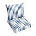 Beachcrest Home™ Rialto Premier Prints Indoor/Outdoor Seat/Back Cushion Polyester | 5 H x 22.5 W x 22.5 D in | Wayfair