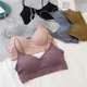 Soutien-gorge push-up en coton pour femmes sous-vêtements sexy lingerie féminine haut tendance