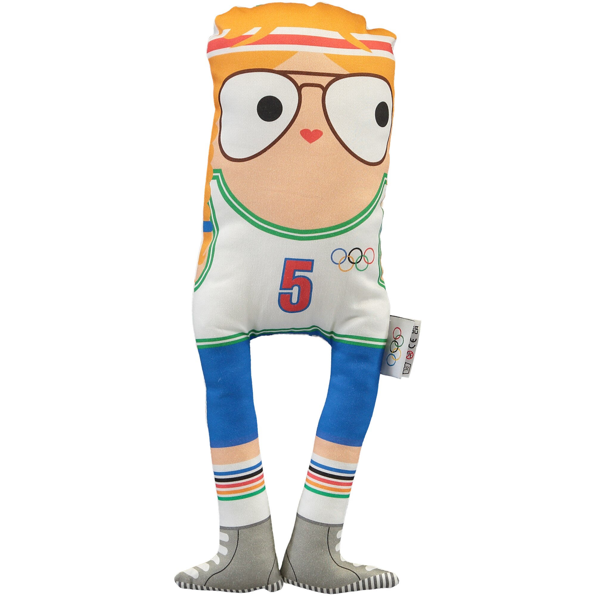 The Olympic Collection Sporty Plush Doll - Basketball Image