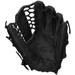 Nike Alpha Elite 12.75" Baseball Glove - Right Hand Throw Black/Black/Gold