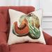 Rizzy Home Gourds/Pumpkins Harvest Throw Pillow