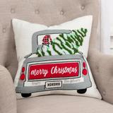 Rizzy Home Christmas Tree Truck Throw Pillow