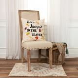 Rizzy Home Let's Jump in the Leaves Throw Pillow