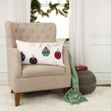Rizzy Home Glam Ornaments Throw Pillow