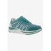 Wide Width Women's Balance Sneaker by Drew in Green Mesh Combo (Size 6 1/2 W)