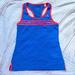 Adidas Tops | (Adidas) Climalite Mesh Tank | Color: Blue/Pink | Size: Xs