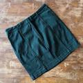 Free People Skirts | Free People Green Navy Blue Plaid Mini Skirt Size 6 Cotton Women's Stretch Euc | Color: Blue/Green | Size: 6