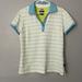 Adidas Tops | Adidas Ladies Climalite Golf Polo. Stretch. Medium. Nice! Baby Blue & Green | Color: Blue/Green | Size: M