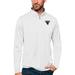 Men's Antigua White Maine Black Bears Tribute Quarter-Zip Top