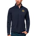 Men's Antigua Navy Marquette Golden Eagles Tribute Quarter-Zip Top