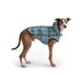 Navy Reversible Elasto-Fit Dog Raincoat, X-Small, Blue
