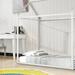 Gracie Oaks Twin Bed House Shape Metal Single Bed, Platform Bed Metal | 62.99 H x 40.15 W x 78.11 D in | Wayfair 721C476ED3D642258752FE56F2A83873