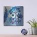 Red Barrel Studio® " Sky Garden II" By Studio Mousseau, Metal Wall Art, 12"X12" Metal in Blue | 12 H x 12 W x 0.13 D in | Wayfair