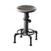 Williston Forge Atty Stool Wood/Metal in Black/Brown/Gray | 13.5 H x 13.3 W x 20.5 D in | Wayfair 2E37C4BB82704448B6293C2AAAB96032