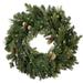 Vickerman 680612 - 30" Emerald Mix Fir Wreath DuraLit 100CL (DT210631) 30 Inch Christmas Wreath