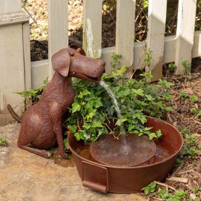 Best Friend Fountain - 23"L x 12.5"W x 13.25"H