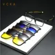 VCKA-Lunettes de myopie pour hommes et femmes monture optique clip magnétique lunettes de soleil