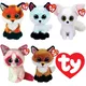 Ty-Beanie Fox Series Soft Glitter Eyes Phoenix Stuffed Toys Animal Butter Cute Slick 6 " 15cm