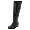 Weitschaftstiefel SHEEGO "Große Größen", Damen, Gr. 41, XXL-Schaft, schwarz, Obermaterial: 100% Leder, klassisch, Schuhe, aus Echtleder, mit Stretch-Einsatz