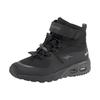 Sneaker KANGAROOS "KX-Hydro", Gr. 30, schwarz (schwarz, grau), Synthetik, Textil, sportlich, Schuhe, Sneakerboot, Winterschuh, wasserdicht