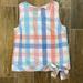 J. Crew Tops | J.Crew Plaid Sleeveless Blouse Size 6 | Color: Blue/Pink | Size: 6