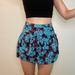 Zara Skirts | Floral Mini Skirt Zara | Color: Blue/Purple | Size: M