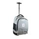 MOJO Gray Detroit Tigers 19'' Personalized Premium Wheeled Backpack