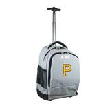 MOJO Gray Pittsburgh Pirates 19'' Personalized Premium Wheeled Backpack