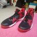 Nike Shoes | Nike Fly By Mid 2 Black/Red/White Mens Size 8 Basketball Shoes | Color: Black/Red | Size: 8