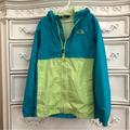 Columbia Jackets & Coats | Columbia Dryvent Girls Windbreaker Coat Size 10-12 Hooded | Color: Blue/Green | Size: Mg