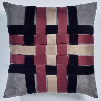 Crossover Decorative Pillow Charcoal 18