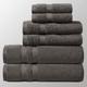 Plume Feather Touch Bath Towel Set Six Piece Set, Six Piece Set, Charcoal