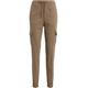 Stoffhose URBAN CLASSICS "Damen Ladies High Waist Cargo Comfort Jogging Pants" Gr. XL, US-Größen, grau (softtaupe) Damen Hosen High-Waist-Hosen