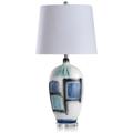 Stylecraft Rosalind 33" HIgh Patch Painted Table Lamp