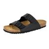 Pantolette LICO "Pantolette Bioline Man", Gr. 50, schwarz, Synthetik, Schuhe