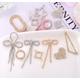 10 pcs x Crystal Earrings Connector Embellishments, DIY Rhinestone Earrings, Jewellery Making Findings, DIY Earrings Accessories E83-E91