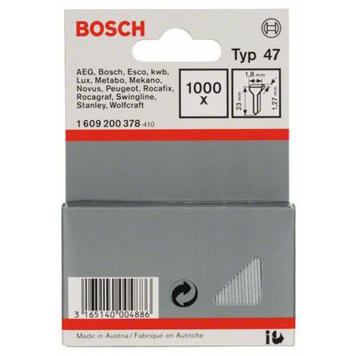 Accessories 1609200378 Tackernägel Typ 47 Produktabmessung, Länge 23 mm 1000 St. - Bosch