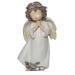 Transpac Resin 7.68 in. Multicolored Christmas Kid Angel Figurine